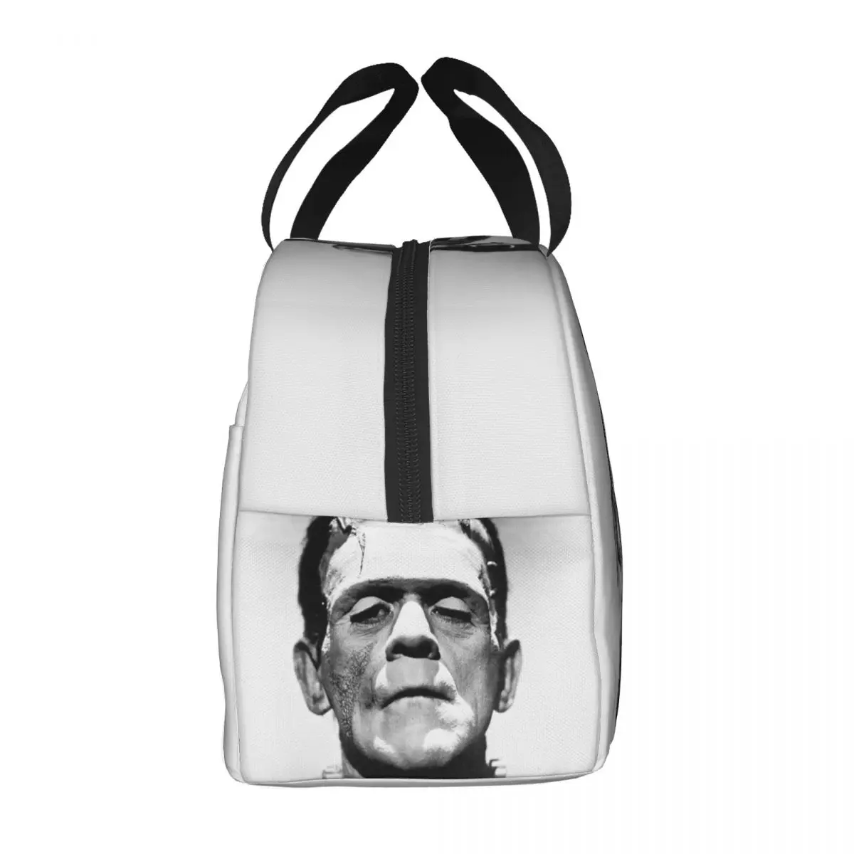 Frankenstein Thermal Insulated Lunch Bag Horror Halloween Monster Resuable Lunch Box for Women Kids School Picnic Food Bags