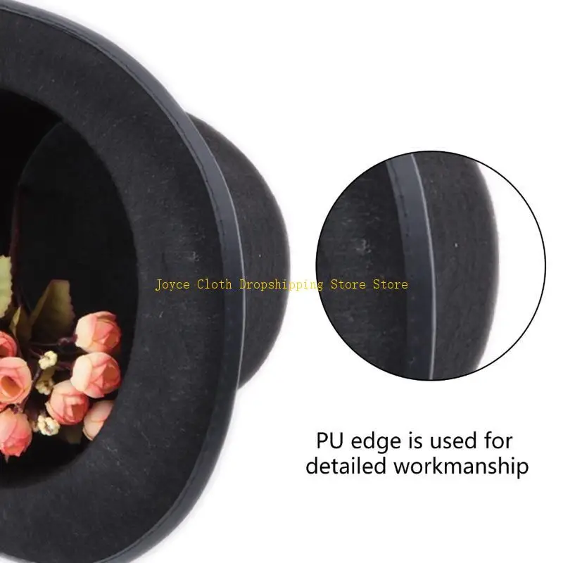 

Vintage Top Hat Magician Costume Cosplay Halloween Hat Party Supplies Gentleman 10CD