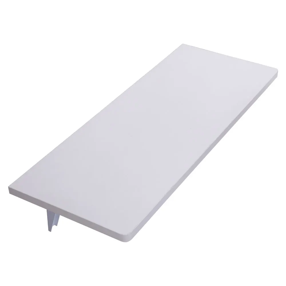 Escritorio para computadora plegable de pared de triamina normal: blanco 【60*24CM】