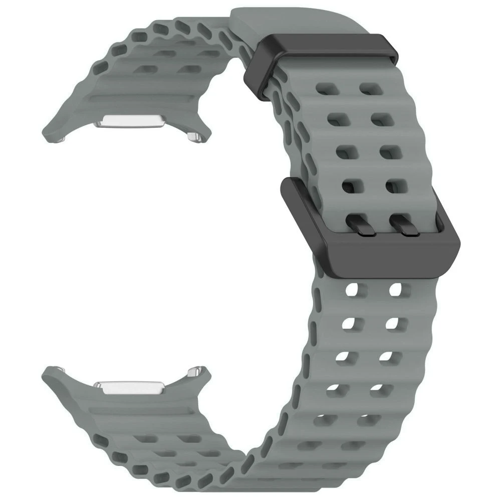Marine Band für Samsung Galaxy Watch Ultra (2025) Zubehör Silikon Sportarmband Correa Galaxy Watch Ultra2 Ultra 47mm Armband