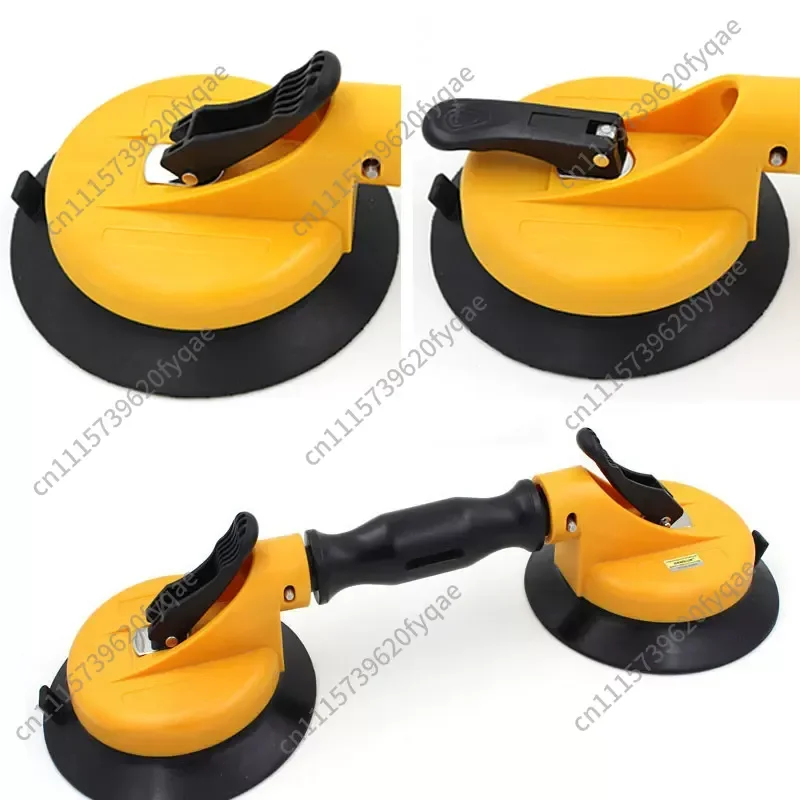 Auto glass suction cup, curved glass suction cup, double-claw/two-claw tile marble suction extractor