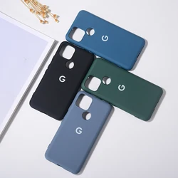 For Google Pixel 5 5a 4 4a Case Silky Silicone Soft-Touch Back Cover For Pixel 4XL 4 A 4G 5G Shockproof Protective Coque Shell