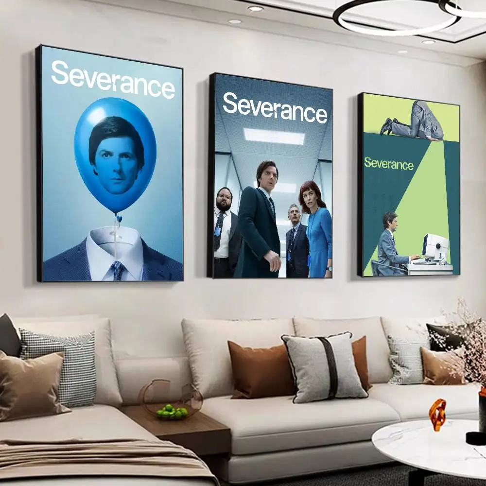 Classic TV Severance Classic Vintage Posters Vintage Room Home Bar Cafe Decor Nordic Home Decor