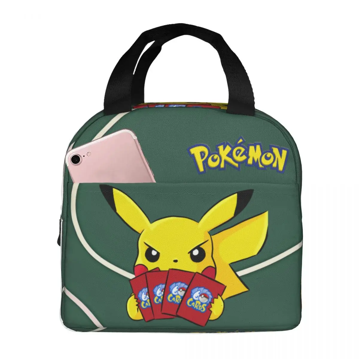 Leakproof Insulated For Women Pikachu Hand Bag Breakfast Popular Anime School Lunch Bag