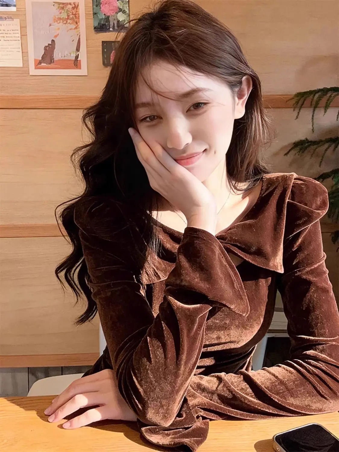 

Женская вельветовая термокофта: новая модель, высококачественная, теплая, с эффектом сияния, модная, повседневная