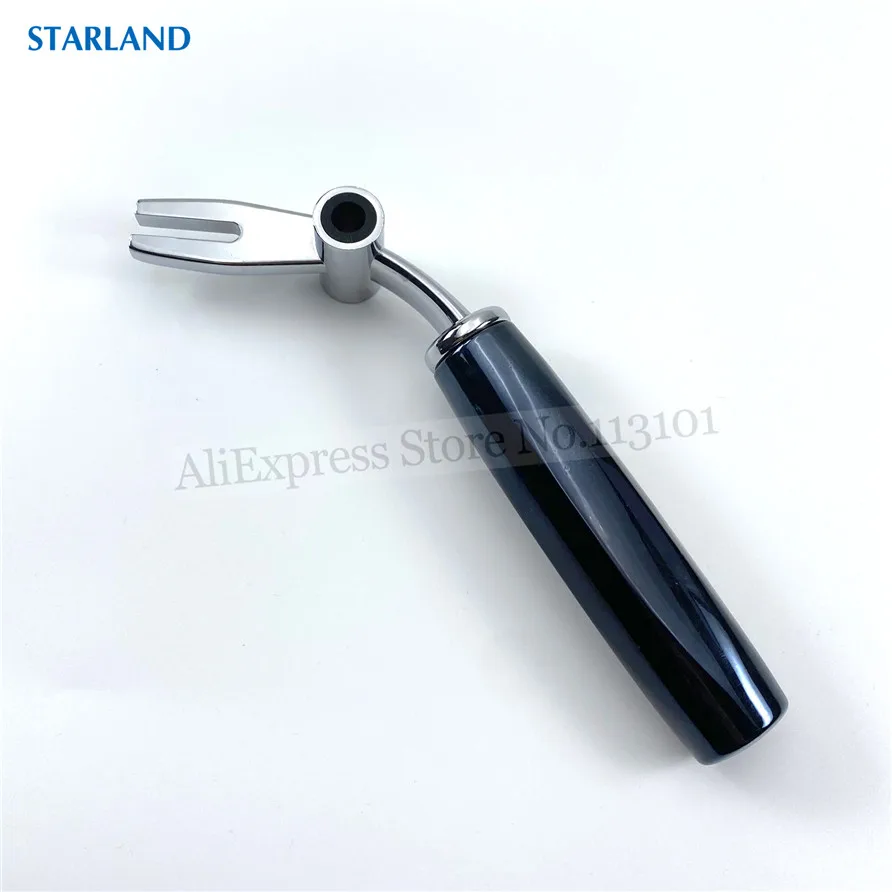 Manivela de un mango para máquinas de helados blandos, accesorio de mango de mano de Color azul índigo, nueva parte de MK/ZM, ancho de ajuste de 3,3 cm