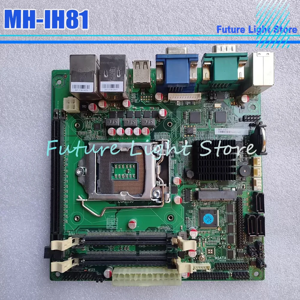 MH-IH81 Industrial Control Motherboard 1150 H81 All Solid State Computer All-in-one Machine