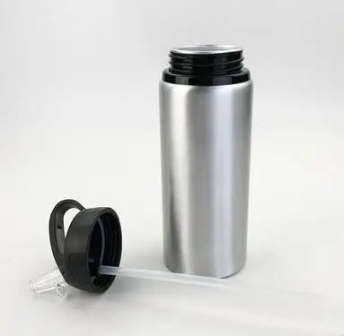 600ML Blank Bottle with Straw for Sublimation Print