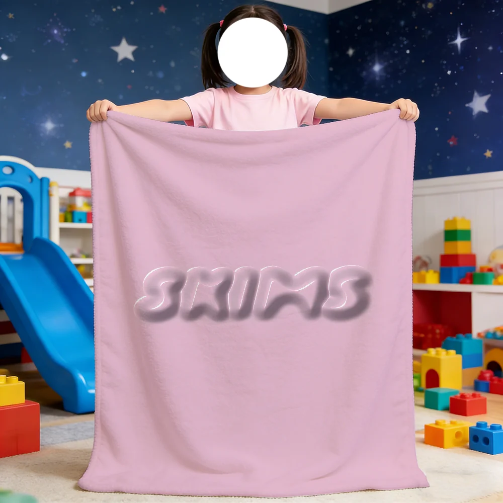 Kim S-Skims K-Kardashian Blanket For Soft Throw Blanket for Picnic Bed Sofa Home Bedroom Cozy Warm Comfortable