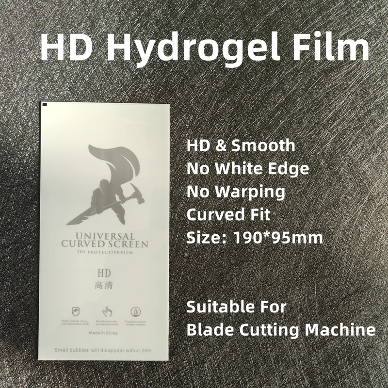 Imagem -03 - Filme de Hidrogel hd para Máquina de Corte a Laser Matte Phone Screen Protector Anti Blue-ray Privacidade Lâmina 50 Pcs 190x95 mm