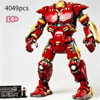 2026 Nowy 4049 elementów Gorący Hit Seria Bohaterów MK44 Gigantyczny Robot 76210 Klocki Konstrukcyjne Kreatywny Model DIY Puzzle na Prezent Urodzinowy lub Świąteczny