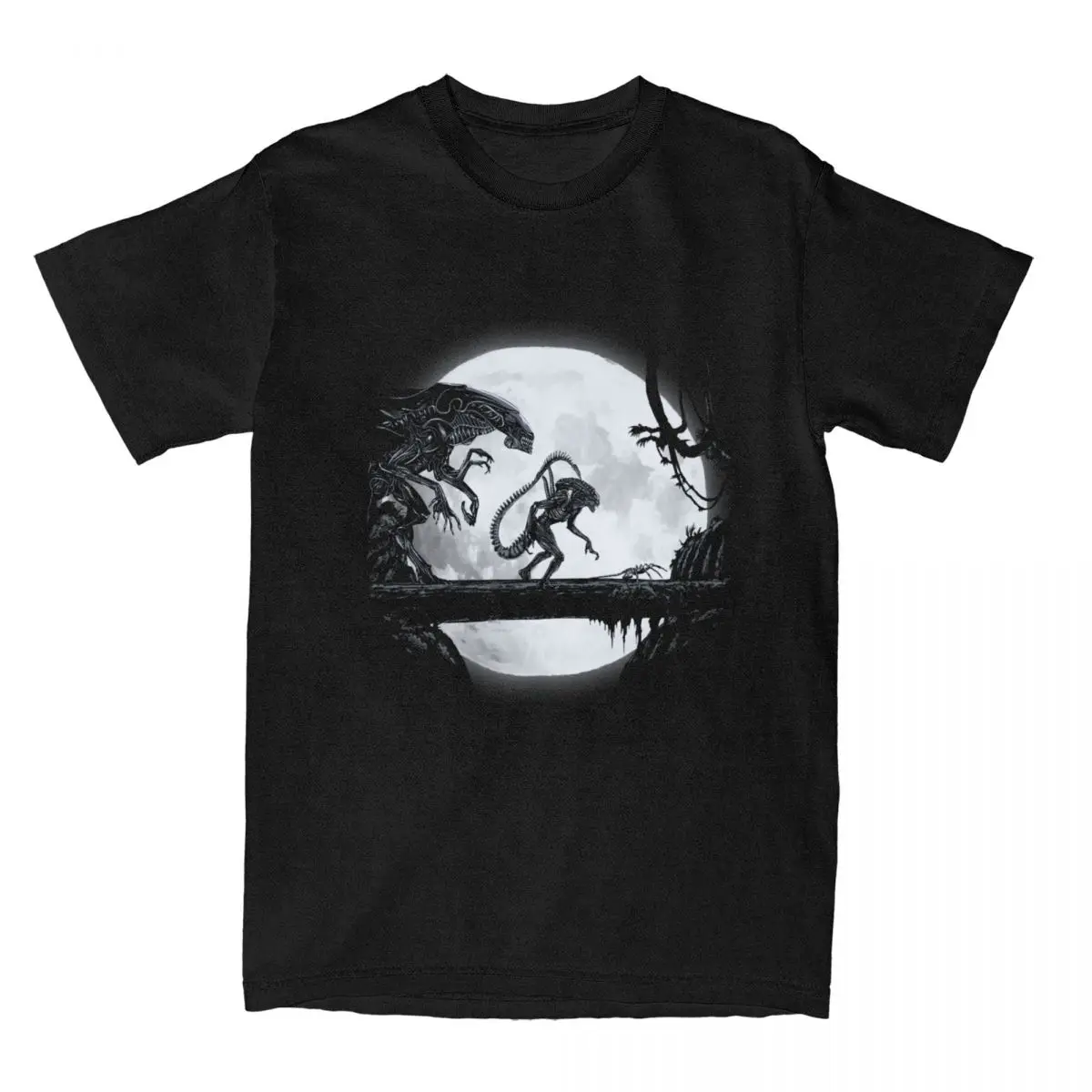 Alien Xenomorph Matata Graphic uomo donna T-Shirt divertente Casual cotone o-collo T shirt manica corta T-Shirt di grandi dimensioni