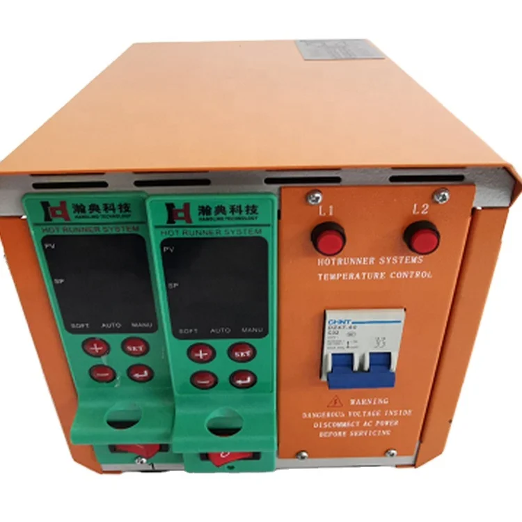 

High efficient with PID card temperature controller for adjust hot runner system injection molding machine