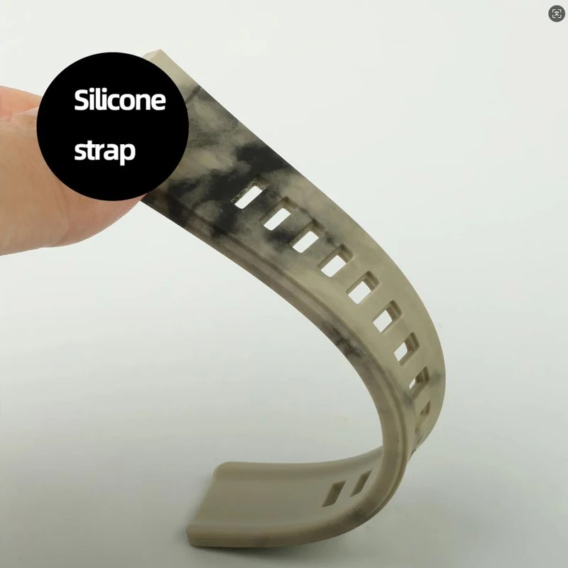 24MM Resin Rubber silicone Strap For Casio GA-2200 GA-2200M GA2200 GA2000 PRW6600 Men's Series Watchband Accessories