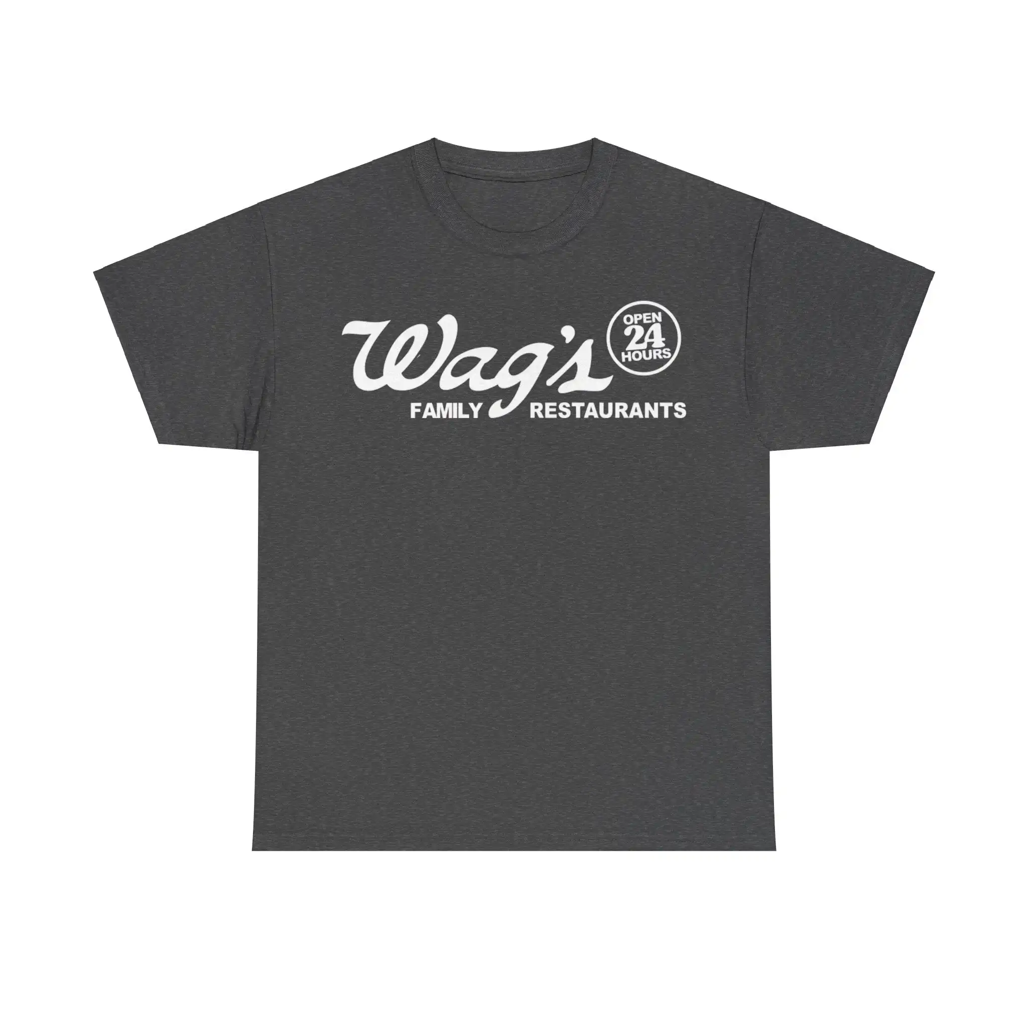 Wags Open 24 Hours Family Restaurant T-shirt