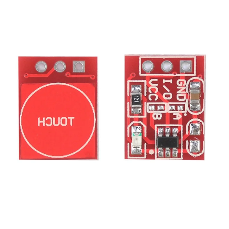 Pro 100 Uds Ttp223 botón táctil Modular autobloqueo Jog interruptor capacitivo transformación de un solo canal