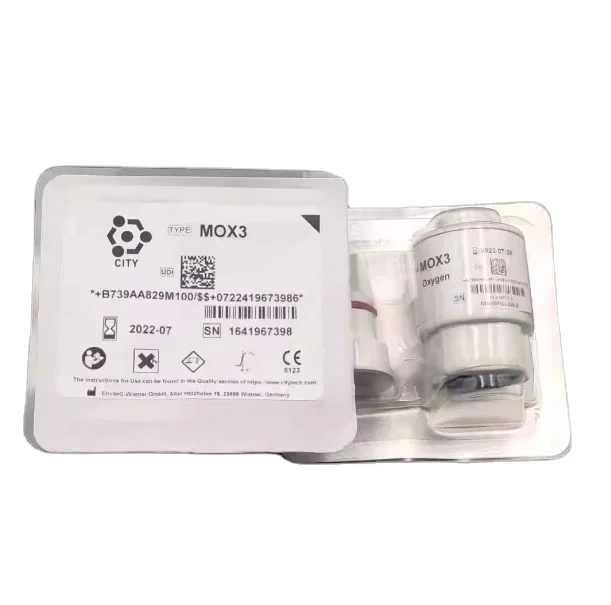 City Mox-3 Mindray Syno Vent E3 E5 Oxygen Sensor Pelong Insensibility Machine Oxygen Battery