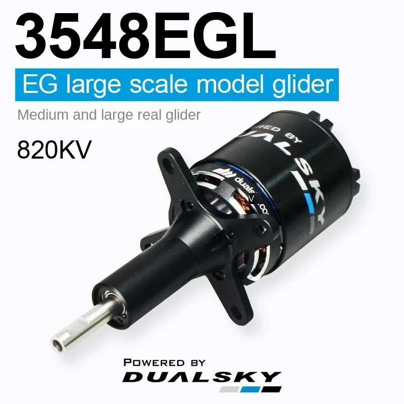 DUALSKY Brushless Motor XM3548EGL,EGL Series Outrunner W/ Motor Front Extension(mfe G2) For Large Scale Gliders