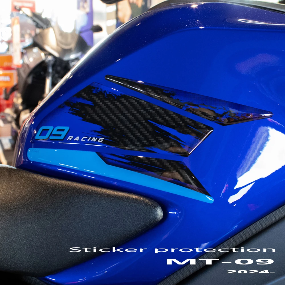 

3D Epoxy Resin Sticker Tank Pad Protection Kit For MT-09 MT 09 MT09 2024 2025