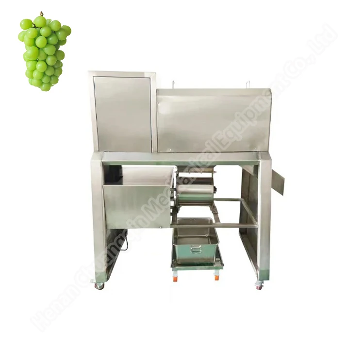 Juice Pressing Stalk Division Crusher Destemmer Grape Destemming and Crushing Machine