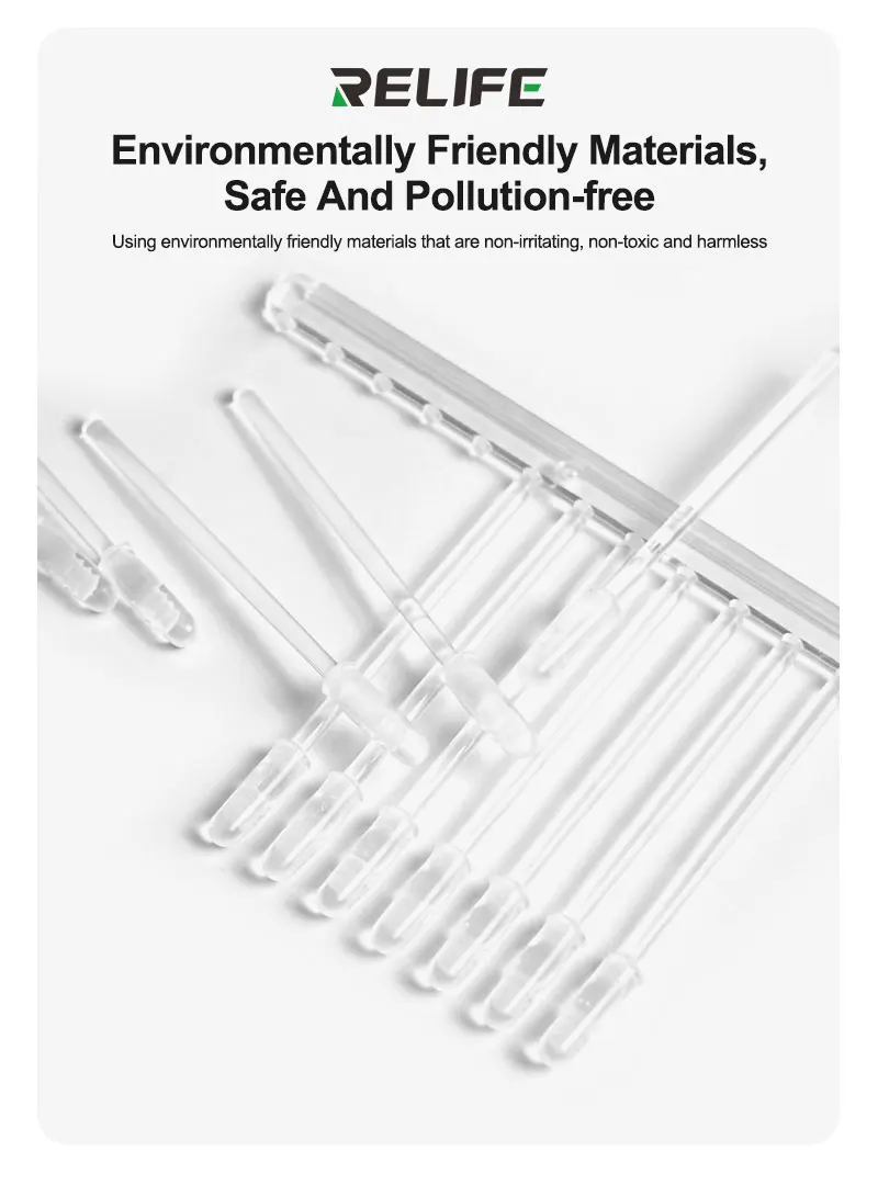 RELIFE RL-094 48PCS Kameraobjektivreiniger Stick Kunstharz Gel Stick für Handy Kameraobjektiv Staub Keine Beschädigung des Chips – Detail 6