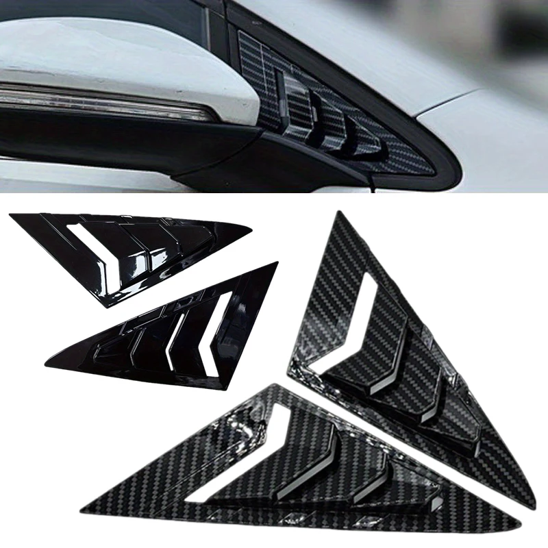 

Car Front Triangle Window Shutter Cover Trim For VW Golf 7 MK7 MK7.5 2013~2019 Shutter Blind Shades Cover Decorative Stickers