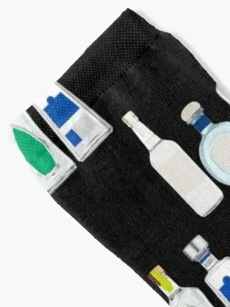 Tequila Bottles Socks Christmas Stockings designer brand ankle Woman Socks Men's
