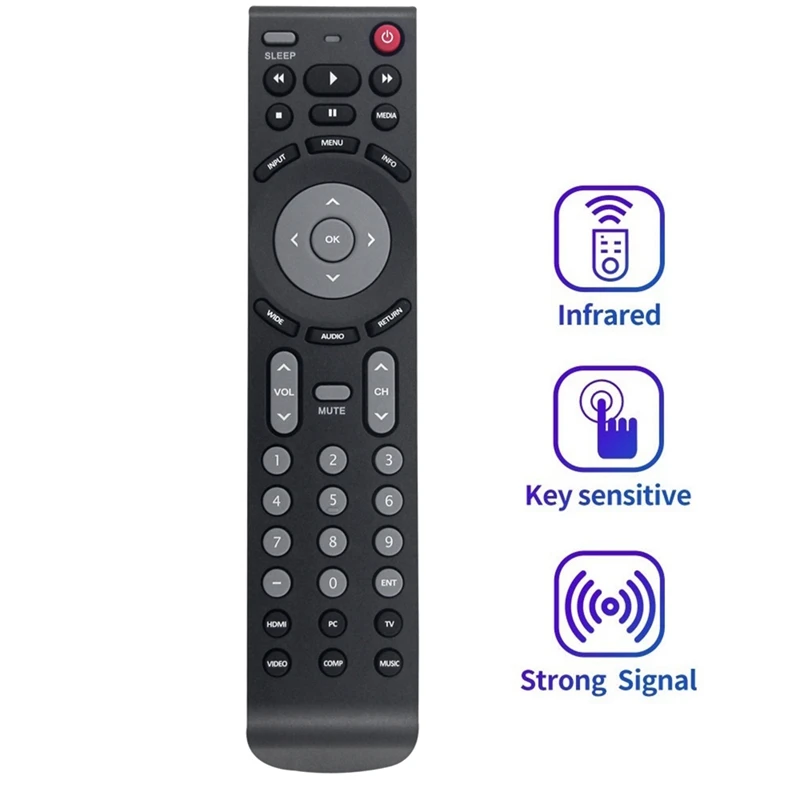 Replace -JR01 Remote Control for BC50R EM28T EM32FL EM32T EM32TS EM Remote Control-ABWO