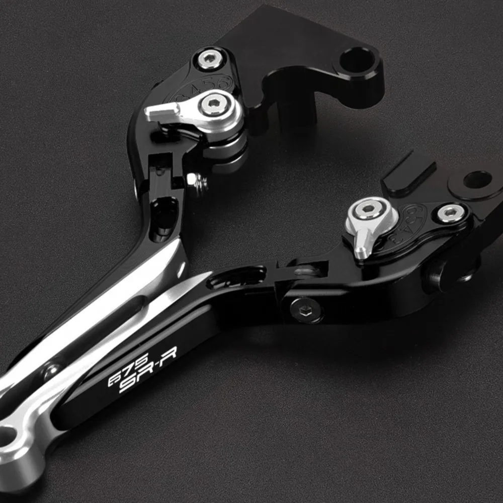 

Motorcycle Adjustable Extendable Accessories Clutch Lever Brake Lever Set FOR CFMOTO CF MOTO 675SRR 675 SR-R 675 2024 2025 2026
