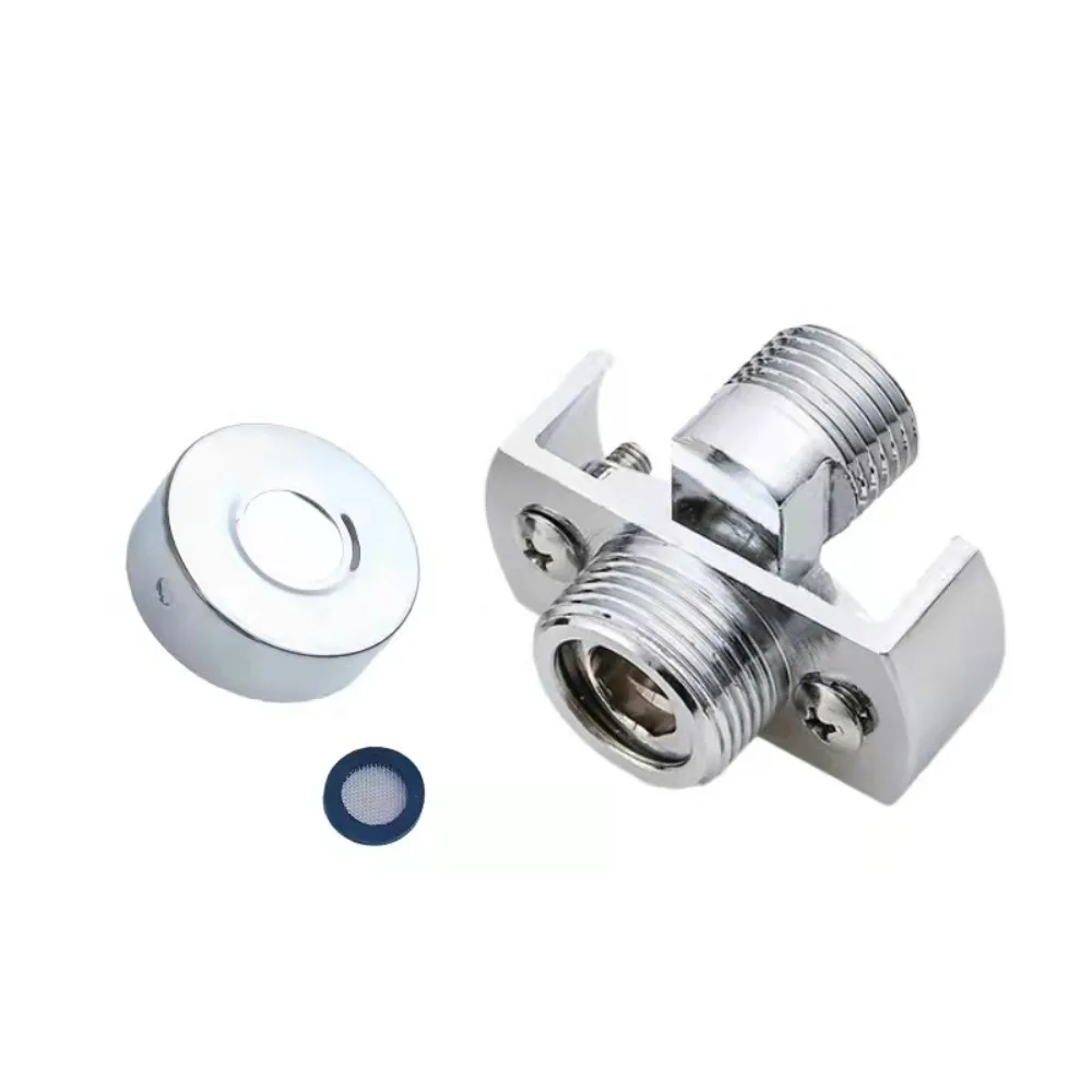 40 Degree Adjustable Faucet Angle Adapter Eccentric Screw Bent Foot Shower Conversion Corrector Accessory