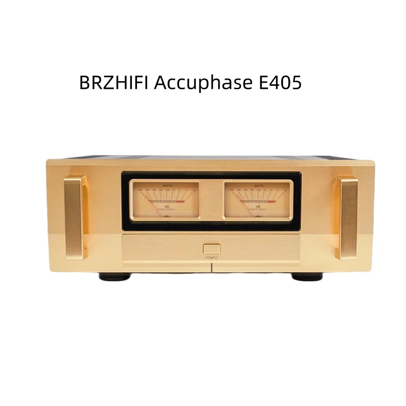 

BRZHIFI 300W*2 Class AB High Power Amplifier Accuphase E405 Amplifier Circuit Household Fever Grade Hifi Pure