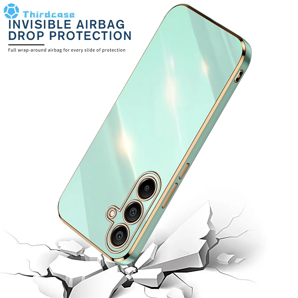 الفاخرة مطلي تصفيح غطاء الهاتف حقيبة لهاتف سامسونج غالاكسي A15 A56 A36 A16 A26 A05s A05 4G A25 A35 A55 5G A 15 25 35 55