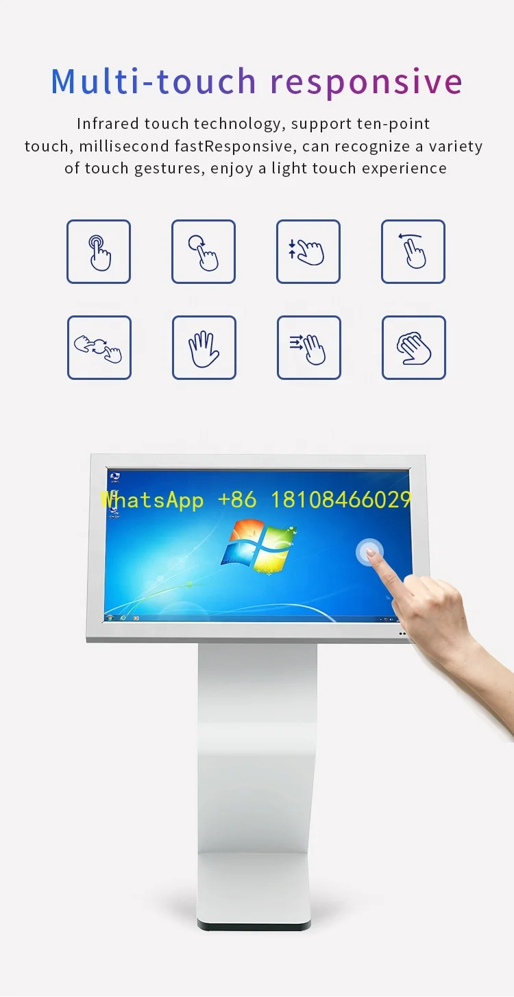 

Self-service Inquiry All-in-one Machine Touch Screen Multi-touch LCD Horizontal Touch All-in-one Machine