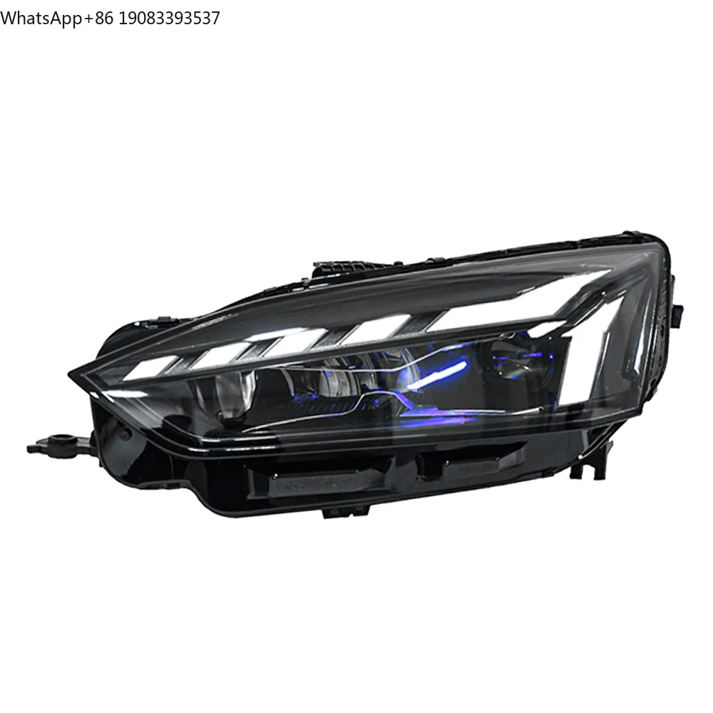 

Автомобильные фары в сборе для Audi A5 S5 F53 F57 F5E 2017-2020: Обновленные передние светодиодные фары в стиле RS с линзами-проекторами, аксессуары