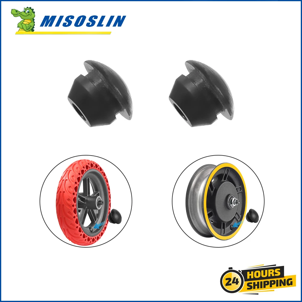 For Xiaomi M365 Pro 1S /Ninebot Max G30 G30D Electric Scooter Silicone Rubber Snap-on Hole Plug Cover Skateboard Replace Parts