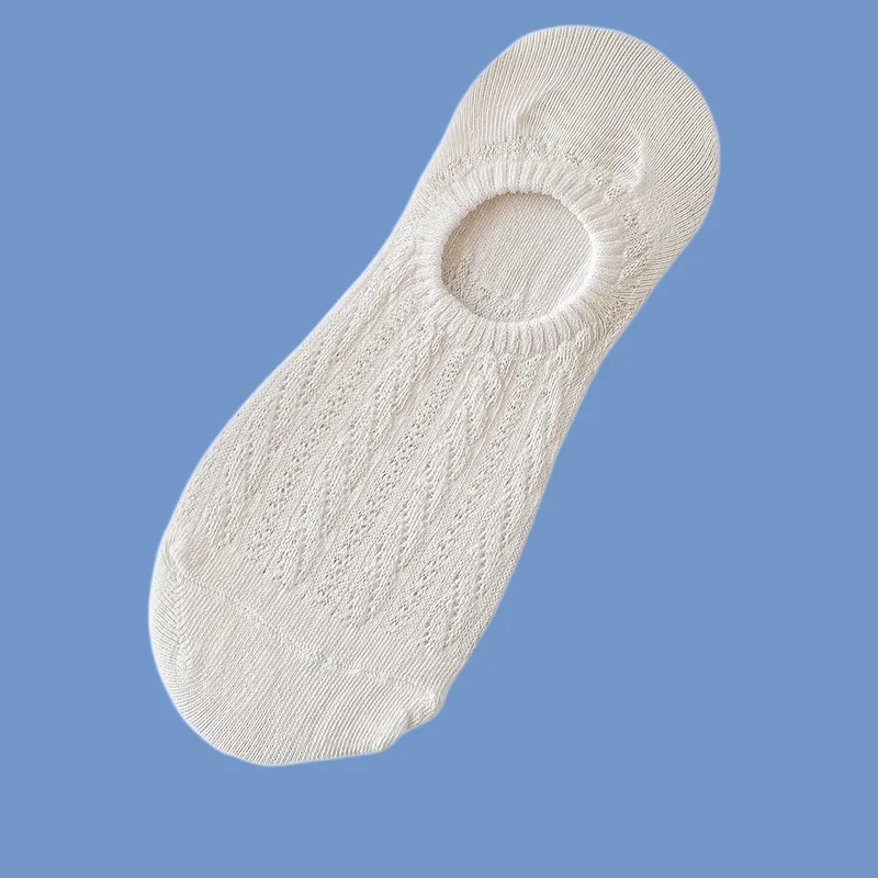 Meias de barco antiderrapante de silicone invisível, ultra raso, alta qualidade, cor sólida, novo, 5 pares, 10 pares, 2024