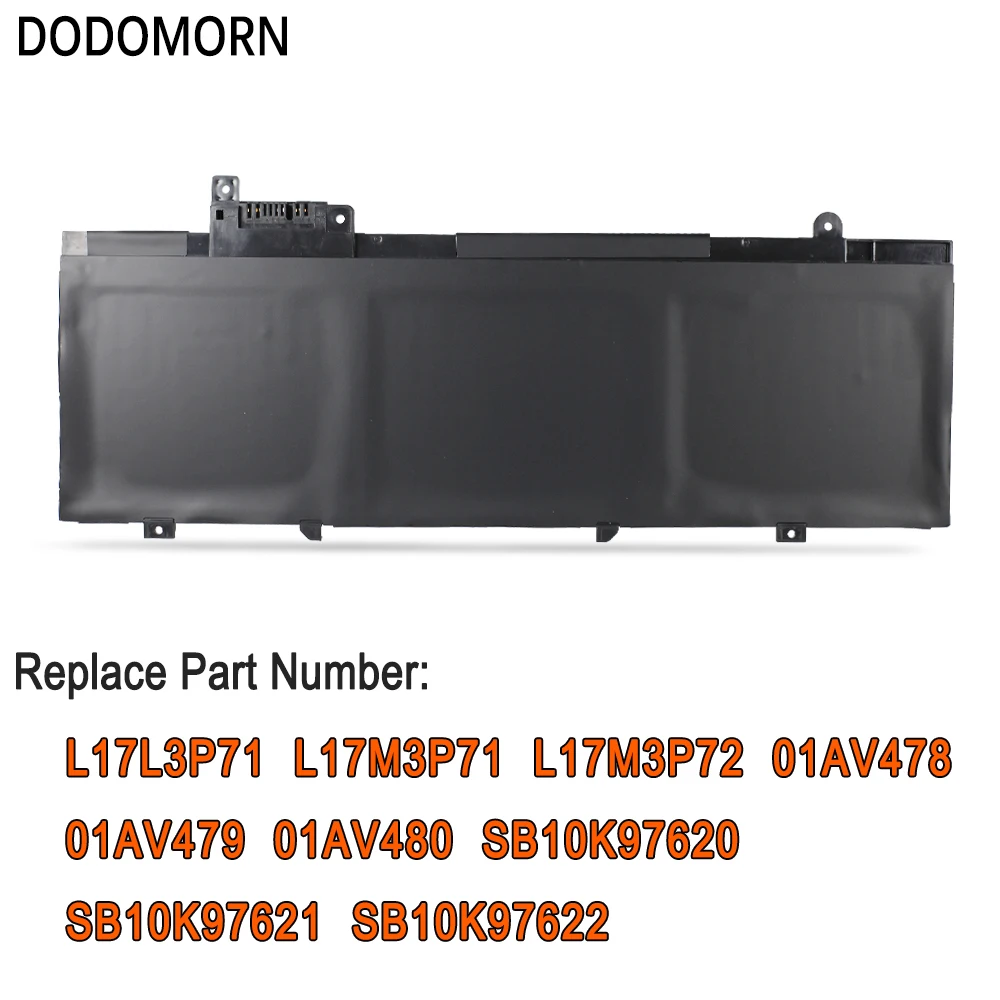 New L17L3P71 Laptop Battery For Lenovo ThinkPad T480S Series L17M3P71 01AV478 01AV479 SB10K97620 SB10K97621 01AV480 SB10K97622