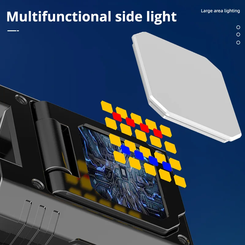 Multifuncional Cap Clip Head Light, Mini Sensor, Farol LED, USB Recarregável, 5 Modos, Luz de Trabalho com Gancho, Strip