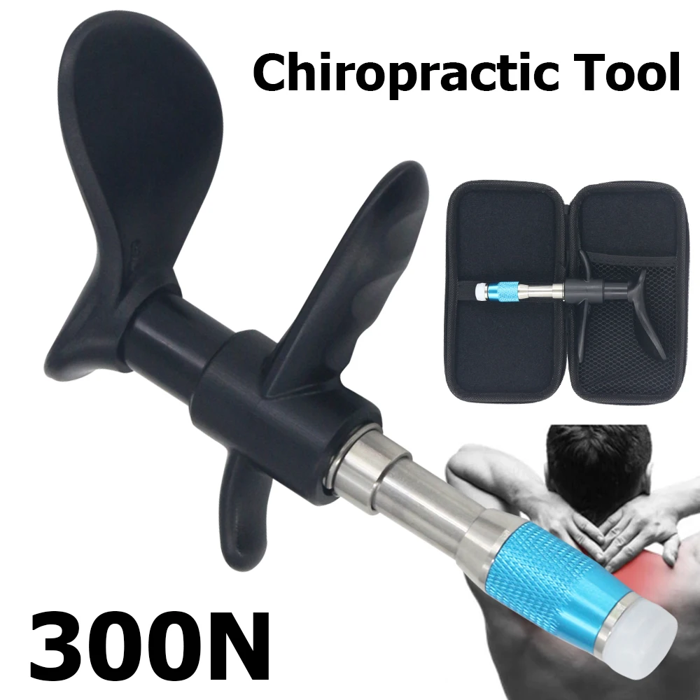 

Chiropractic Adjusting Instrument New Manual Back Massage Spine Adjuster Corrector Therapy Impulse Bone Spinal Pain Massager Gun