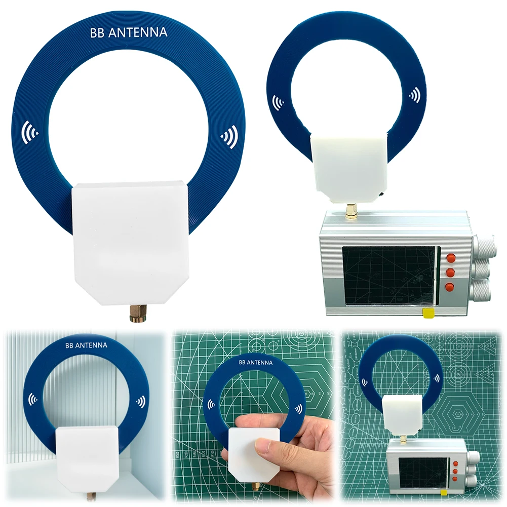 

Круглая широкополосная антенна 9,9 кГц-181 МГц, пончик MW/SW, мини-петлевая антенна для радиомагнитового приемника, приемник TEF6686