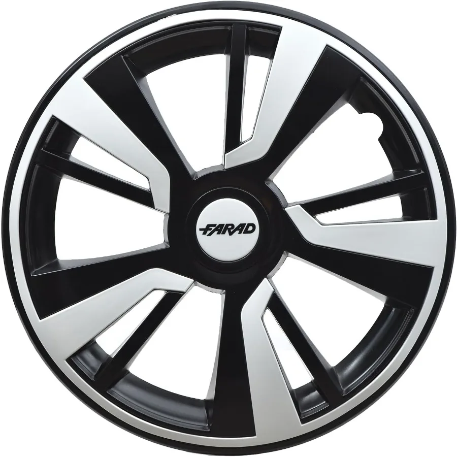 

Черные с белыми колпаками втулки 16-дюймовый набор из 4 Tapas para Rines 16 колес премиум-класса 16-дюймовый комплект обода R16 Snap On Durable C