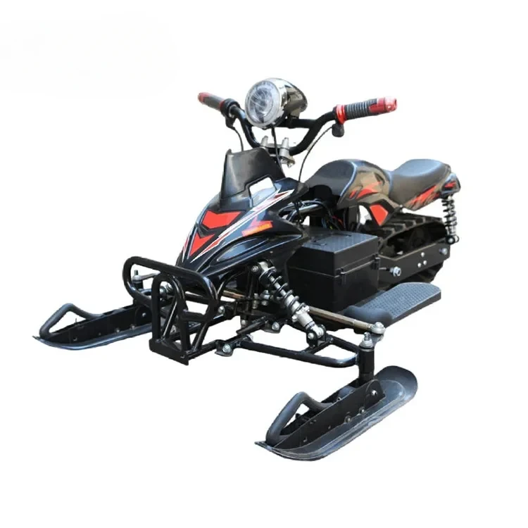 1360x830x590mm 40/20/15KM/H Electric Snowmobile 800W Four Shock Lead-acid Battery Unisex-Children