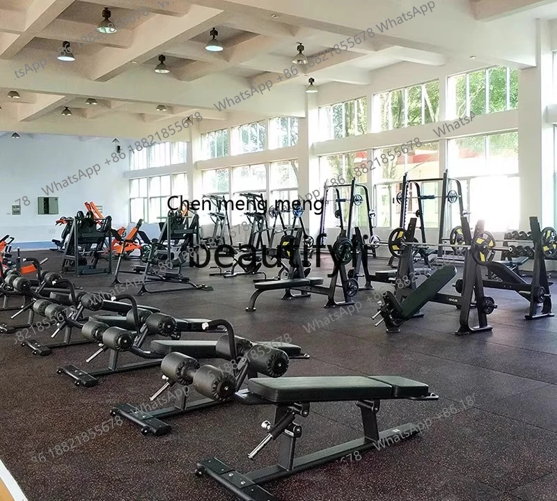 x Unit Gym Strength Equipo de entrenamiento de silla de empuje oblicuo de nivel de entrenamiento privado arriba y abajo