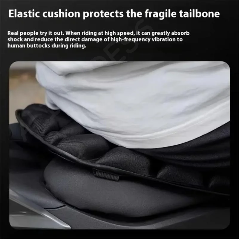 

New 2Pcs 3D Comfort Gel Cushion Fit For Seat Breathable Universal Shock Absorbing Fit For Seat Cover Motorcycle Fit For Seat Pad