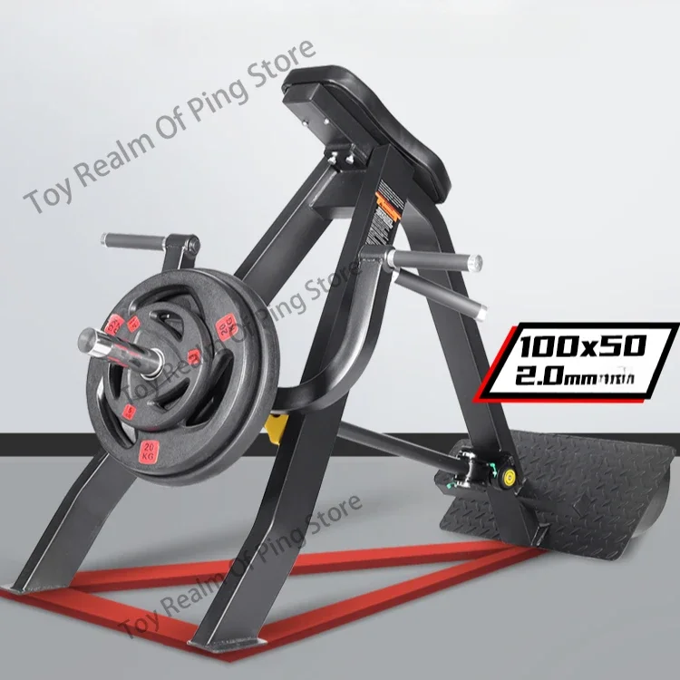 Commercial rowing machine trainer Gym integrated strength machine Standing posture T hard pull back up inclined prone t bar