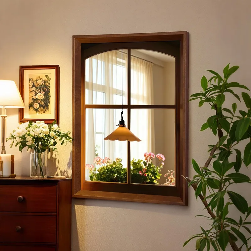 Ästhetischer Spiegel für das Wohnzimmer, koreanischer Stil, moderner Luxus, ausgefallener Spiegel, Schminktisch, Espelhos, Heimdekorationen