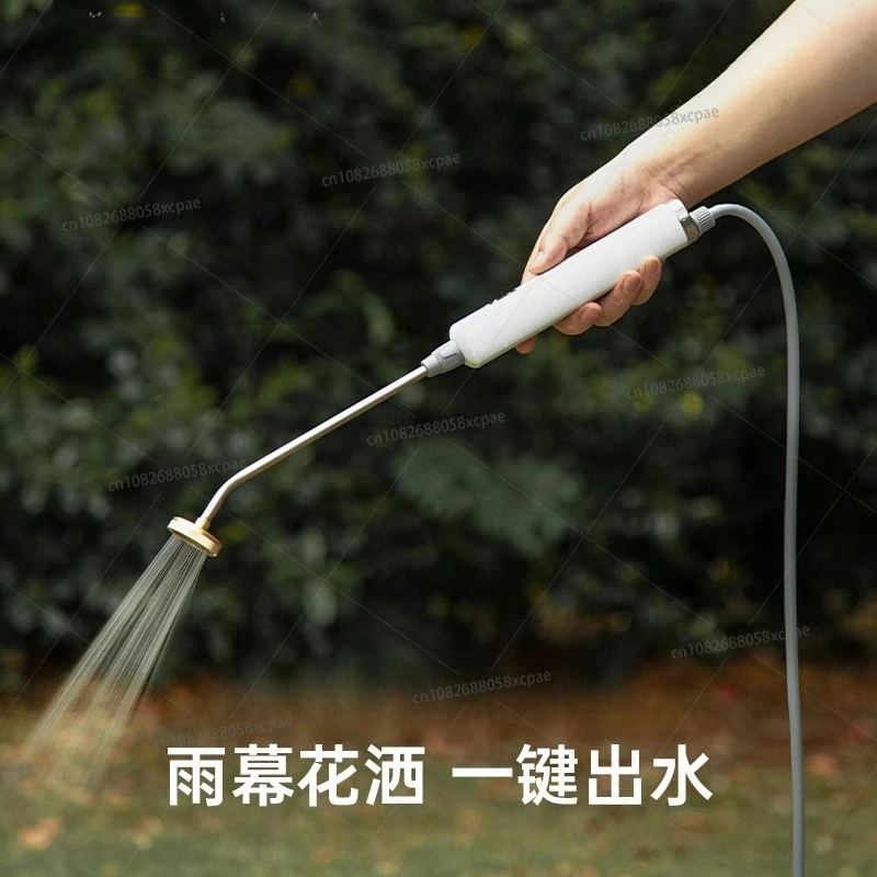 

Электрический распылитель для полива, бытовой, с длинным соплом, автоматический, в виде пистолета-распылителя