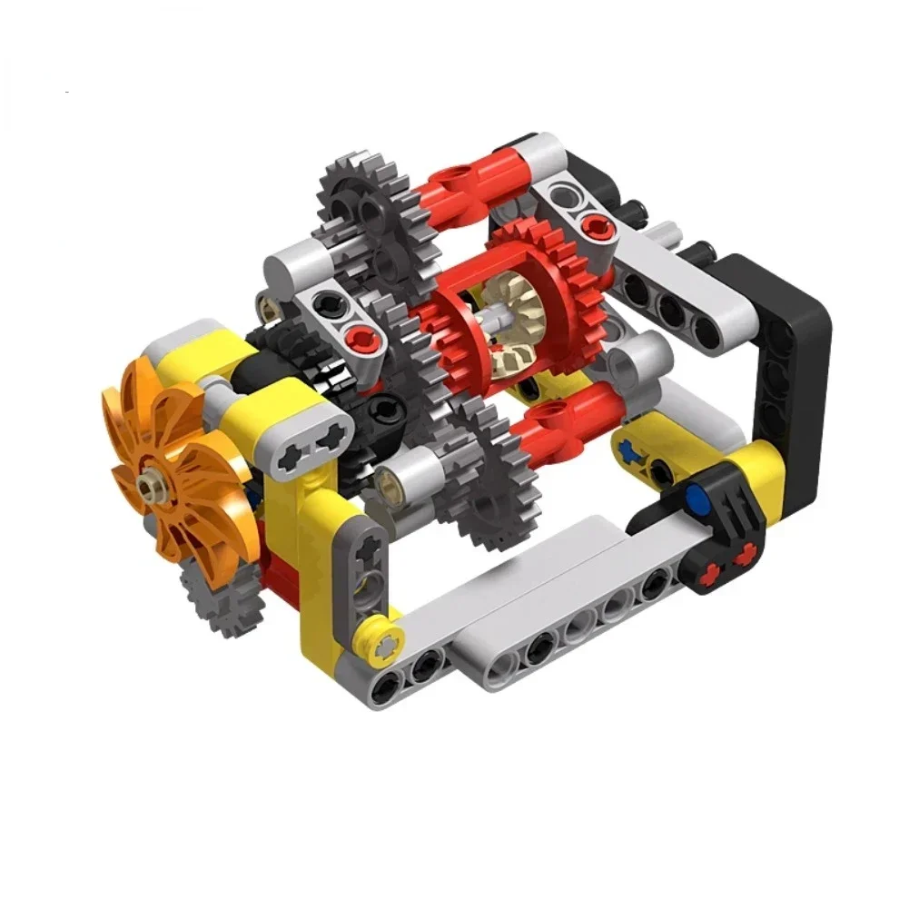 Planetary Differential M Motor AA Battery Box Technical Parts for Legoeds MOC Electric Power Functions Building Blocks Toys