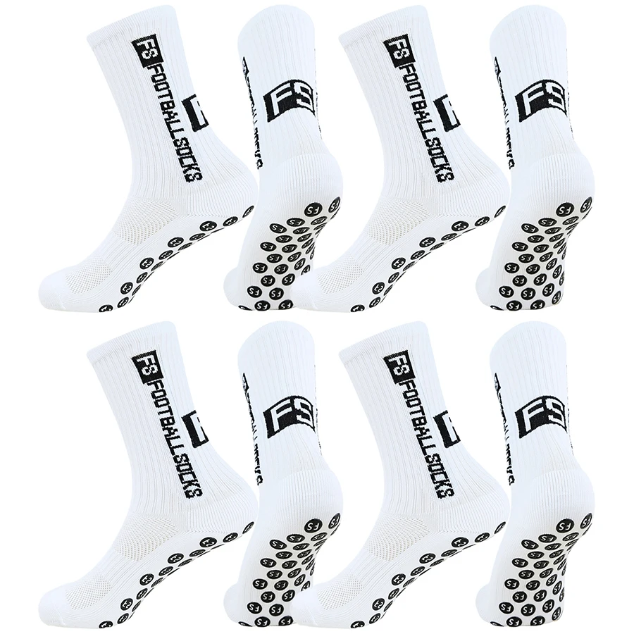 Non Slip Grip Football Socks Men Women Towel Bottom For Basketball Rugby Soccer Running Exercise