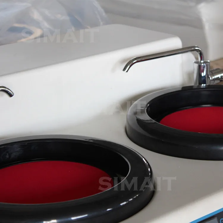 MP-2B Dual Disc Automatic Grinding & Polishing Machine | Variable Speed Metallographic Sample Polisher